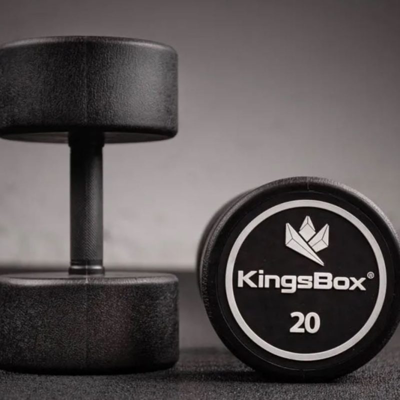 KingsBox Supreme Kettlebell (8KG - Black)